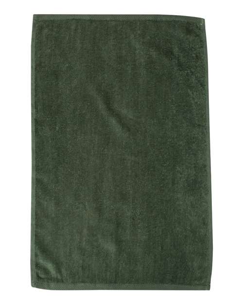 Q-Tees T200 Hemmed Hand Towel #color_Forest