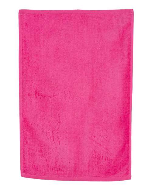 Q-Tees T200 Hemmed Hand Towel #color_Hot Pink