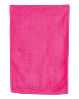 Q-Tees T200 Hemmed Hand Towel #color_Hot Pink