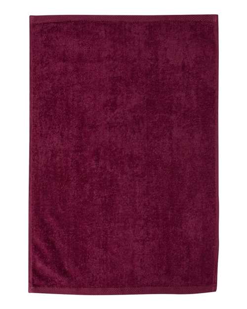 Q-Tees T200 Hemmed Hand Towel #color_Maroon