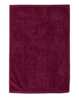 Q-Tees T200 Hemmed Hand Towel #color_Maroon
