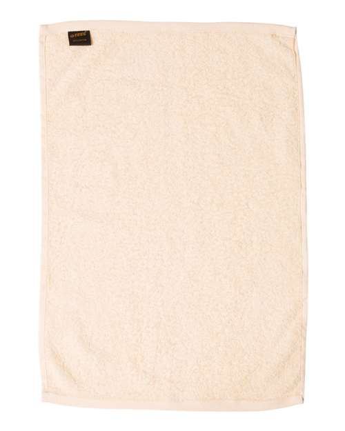 Q-Tees T200 Hemmed Hand Towel #color_Natural