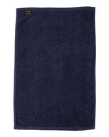 Q-Tees T200 Hemmed Hand Towel #color_Navy