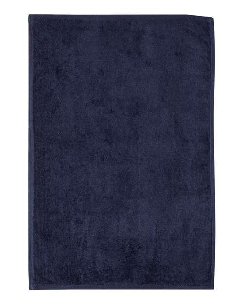 Q-Tees T200 Hemmed Hand Towel #color_Navy