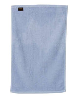 Q-Tees T300 Deluxe Hemmed Hand Towel #color_Light Blue