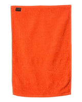 Q-Tees T300 Deluxe Hemmed Hand Towel #color_Orange