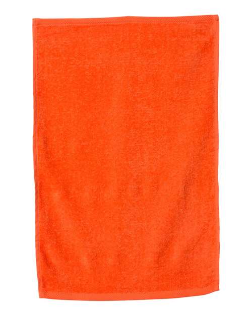 Q-Tees T300 Deluxe Hemmed Hand Towel #color_Orange