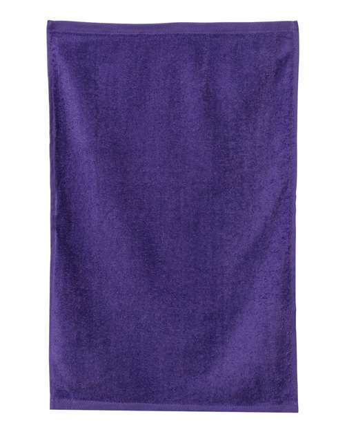 Q-Tees T300 Deluxe Hemmed Hand Towel #color_Purple