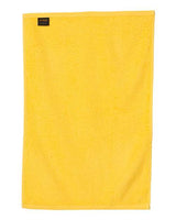 Q-Tees T300 Deluxe Hemmed Hand Towel #color_Yellow