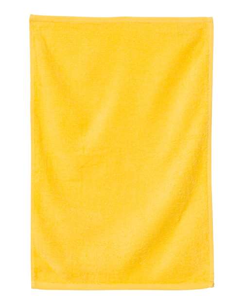Q-Tees T300 Deluxe Hemmed Hand Towel #color_Yellow