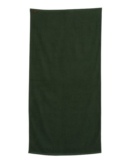 Q-Tees QV3060 Velour Beach Towel #color_Forest