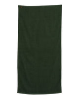 Q-Tees QV3060 Velour Beach Towel #color_Forest