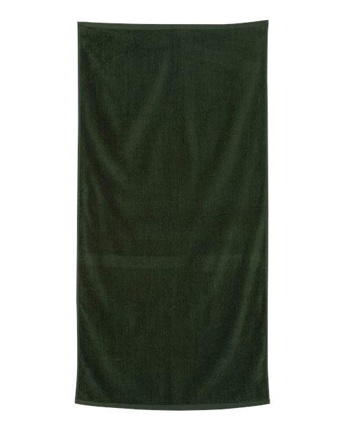 Q-Tees QV3060 Velour Beach Towel #color_Forest