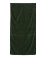 Q-Tees QV3060 Velour Beach Towel #color_Forest