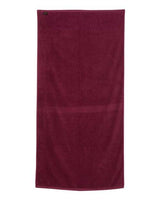 Q-Tees QV3060 Velour Beach Towel #color_Maroon