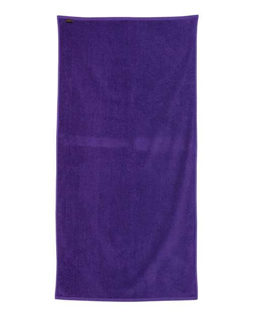 Q-Tees QV3060 Velour Beach Towel #color_Purple