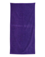 Q-Tees QV3060 Velour Beach Towel #color_Purple