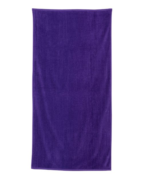 Q-Tees QV3060 Velour Beach Towel #color_Purple