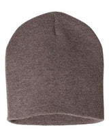""Sportsman SP08 8" Beanie" #color_Heather Brown"