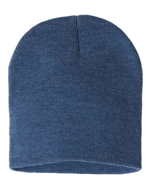 ""Sportsman SP08 8" Beanie" #color_Heather Dark Royal"