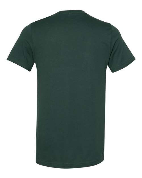Bella + Canvas 3005 Unisex Jersey Short-Sleeve V-Neck T-Shirt #color_FOREST