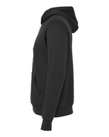 Bella + Canvas 3719 Unisex Sponge Fleece Pullover Hooded Sweatshirt #color_DTG DARK GREY