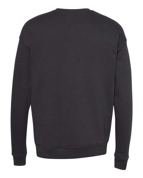 Bella + Canvas 3945 Unisex Drop Shoulder Fleece #color_DTG DARK GREY