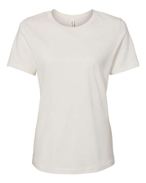 Bella + Canvas B6400 Ladies' Relaxed Jersey Short-Sleeve T-Shirt #color_VINTAGE WHITE