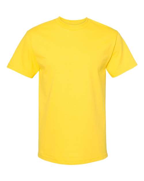 Alstyle AL1301 Adult 6.0 oz., 100% Cotton T-Shirt #color_YELLOW