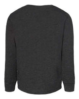Bella + Canvas 3501T Youth Toddler Jersey Long Sleeve T-Shirt #color_DARK GRY HEATHER