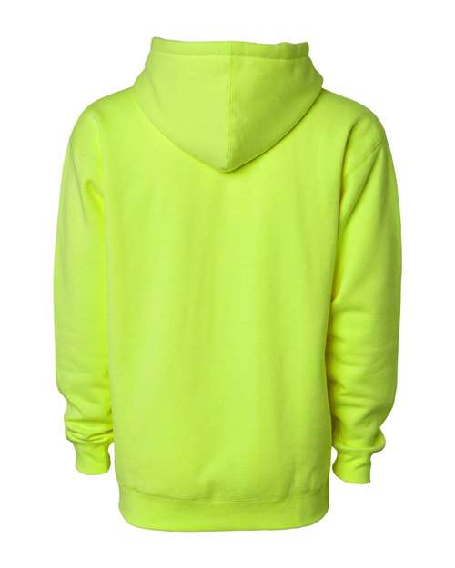 Independent Trading Co. IND4000 Heavyweight Hooded Sweatshirt #color_Safety Yellow