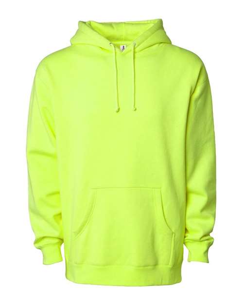 Independent Trading Co. IND4000 Heavyweight Hooded Sweatshirt #color_Safety Yellow