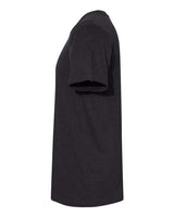 Bella + Canvas 3301C Unisex Sueded T-Shirt #color_BLACK HEATHER