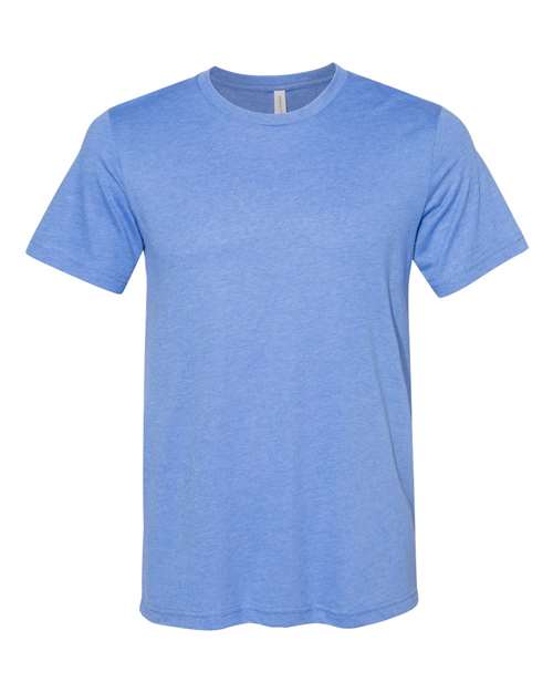 Bella + Canvas 3301C Unisex Sueded T-Shirt #color_HTHR COLUM BLU