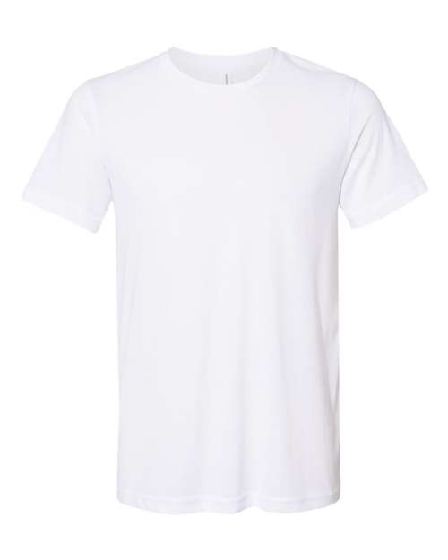 Bella + Canvas 3301C Unisex Sueded T-Shirt #color_SOLID WHT BLEND