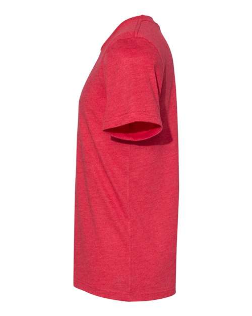 Bella + Canvas 3301C Unisex Sueded T-Shirt #color_HEATHER RED