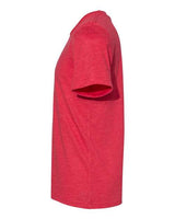 Bella + Canvas 3301C Unisex Sueded T-Shirt #color_HEATHER RED