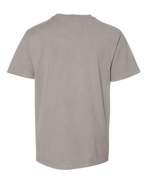 ComfortWash by Hanes GDH175 Youth Garment-Dyed T-Shirt #color_CONCRETE GRAY
