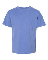 ComfortWash by Hanes GDH175 Youth Garment-Dyed T-Shirt #color_DEEP FORTE BLUE