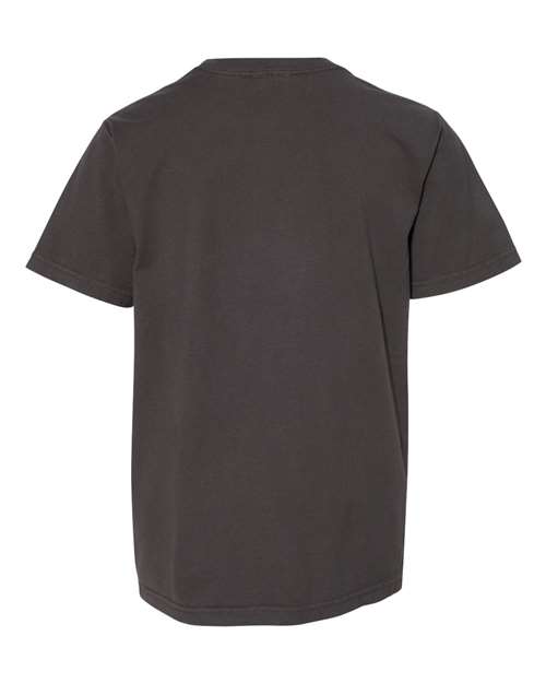 ComfortWash by Hanes GDH175 Youth Garment-Dyed T-Shirt #color_NEW RAILROAD GRY