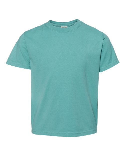 ComfortWash by Hanes GDH175 Youth Garment-Dyed T-Shirt #color_SPANISH MOSS