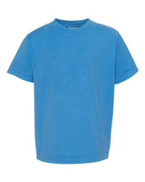 ComfortWash by Hanes GDH175 Youth Garment-Dyed T-Shirt #color_SUMMER SKY BLUE