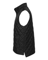 Weatherproof 207359 Vintage Diamond Quilted Vest #color_Black
