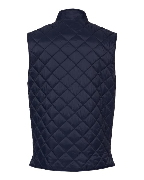 Weatherproof 207359 Vintage Diamond Quilted Vest #color_Navy