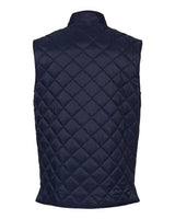 Weatherproof 207359 Vintage Diamond Quilted Vest #color_Navy