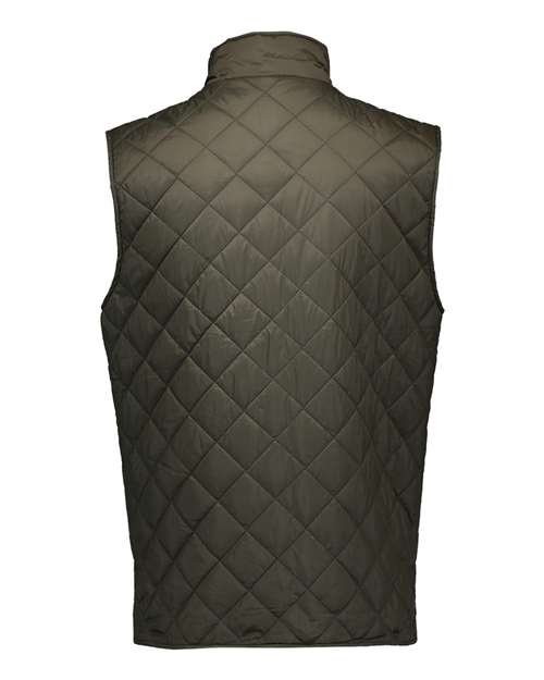 Weatherproof 207359 Vintage Diamond Quilted Vest #color_Rosin