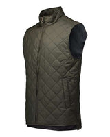 Weatherproof 207359 Vintage Diamond Quilted Vest #color_Rosin