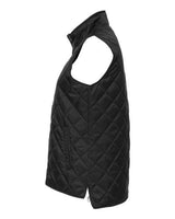 Weatherproof W207359 Women's Vintage Diamond Quilted Vest #color_Black