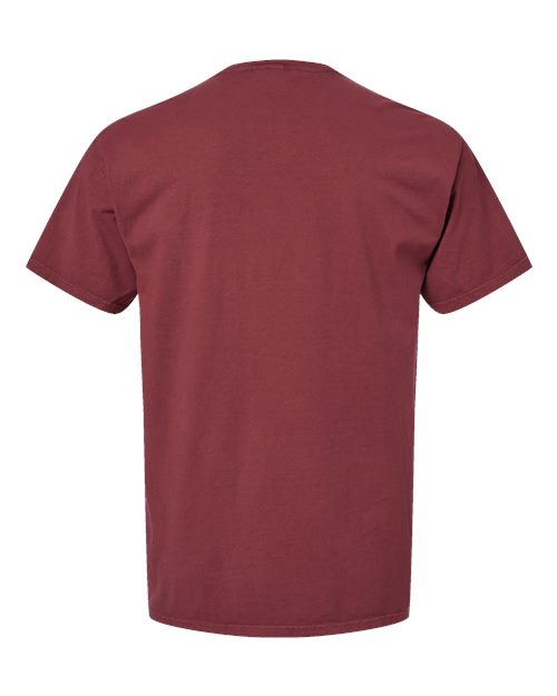 ComfortWash by Hanes GDH150 Unisex Garment-Dyed T-Shirt with Pocket #color_CAYENNE