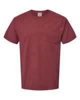 ComfortWash by Hanes GDH150 Unisex Garment-Dyed T-Shirt with Pocket #color_CAYENNE